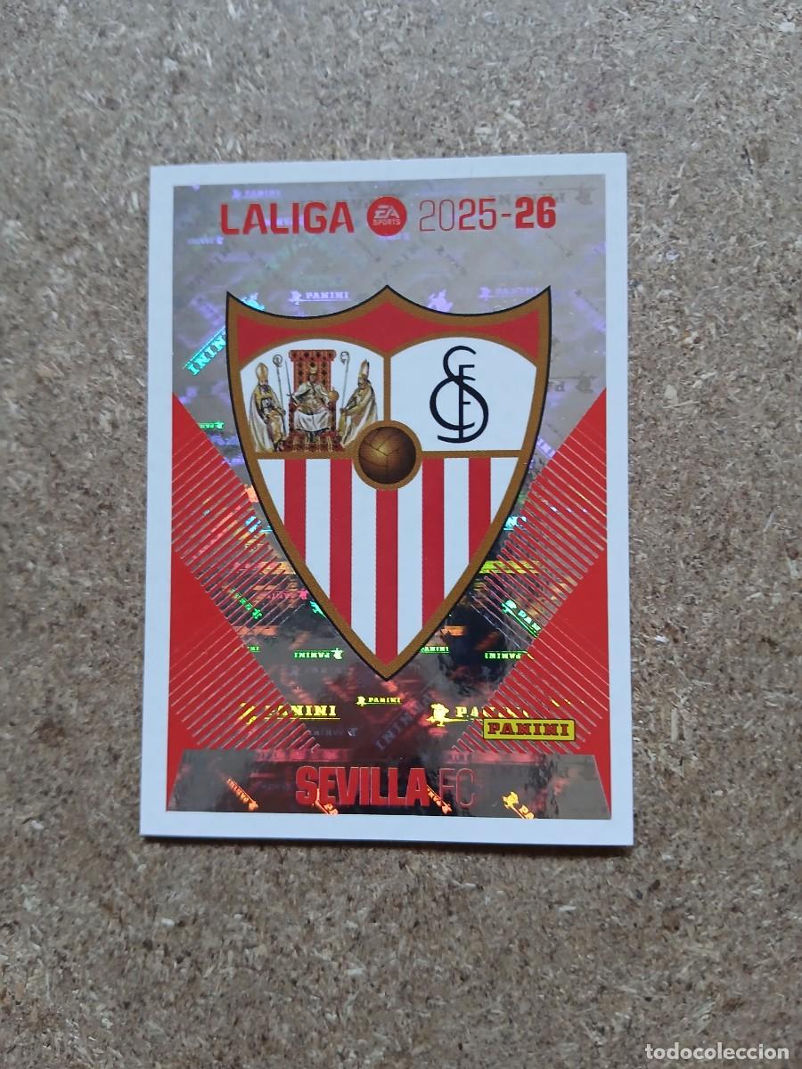 Cromos de Futebol: ESCUDO SEVILLA FC - SEVILLA FC N&ordm; 1 LIGA ESTE 2025 2026 - 25 26