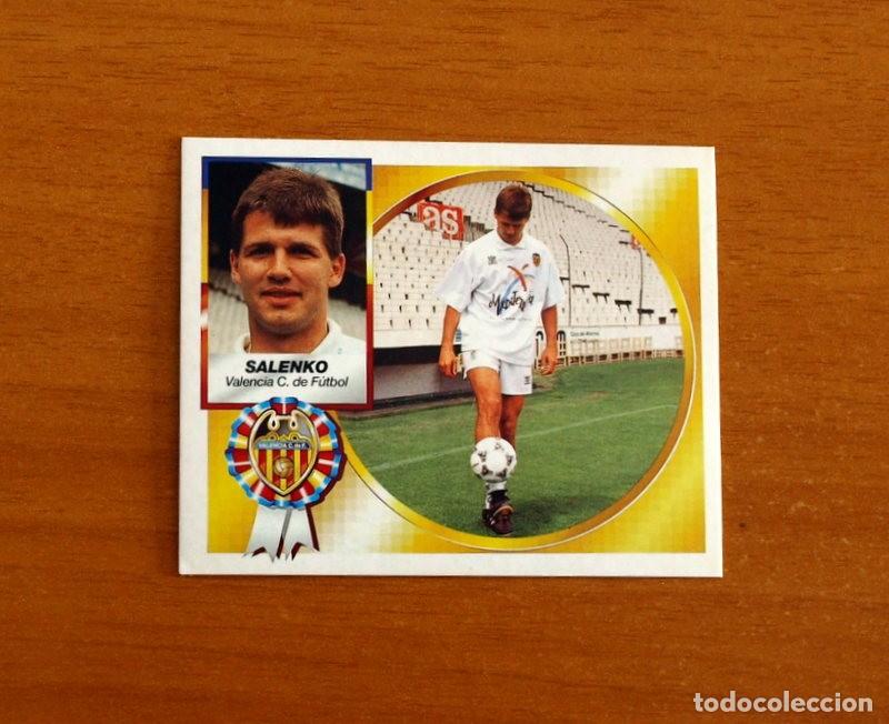 Fu&szlig;ball-Sticker: Valencia - Salenko - Ediciones Este Liga 1994-1995, 94-95 - Nunca pegado
