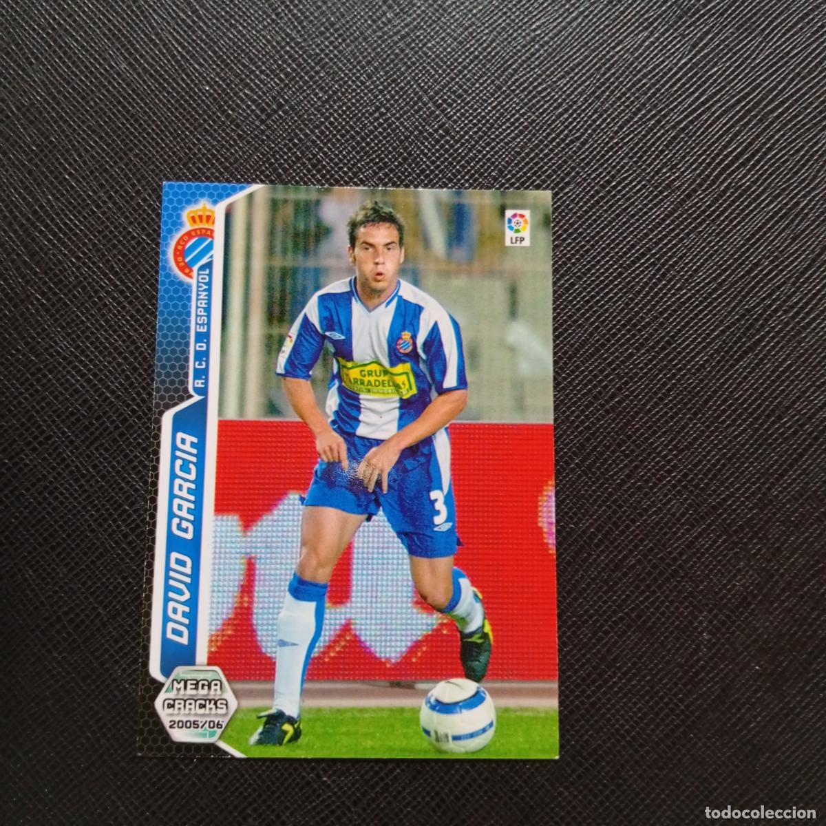Cromos de Futebol: 151 DAVID GARCIA ESPA&Ntilde;OL PANINI MEGACRACKS 05 06 CROMO FUTBOL 2005 2006 - A213 PG154