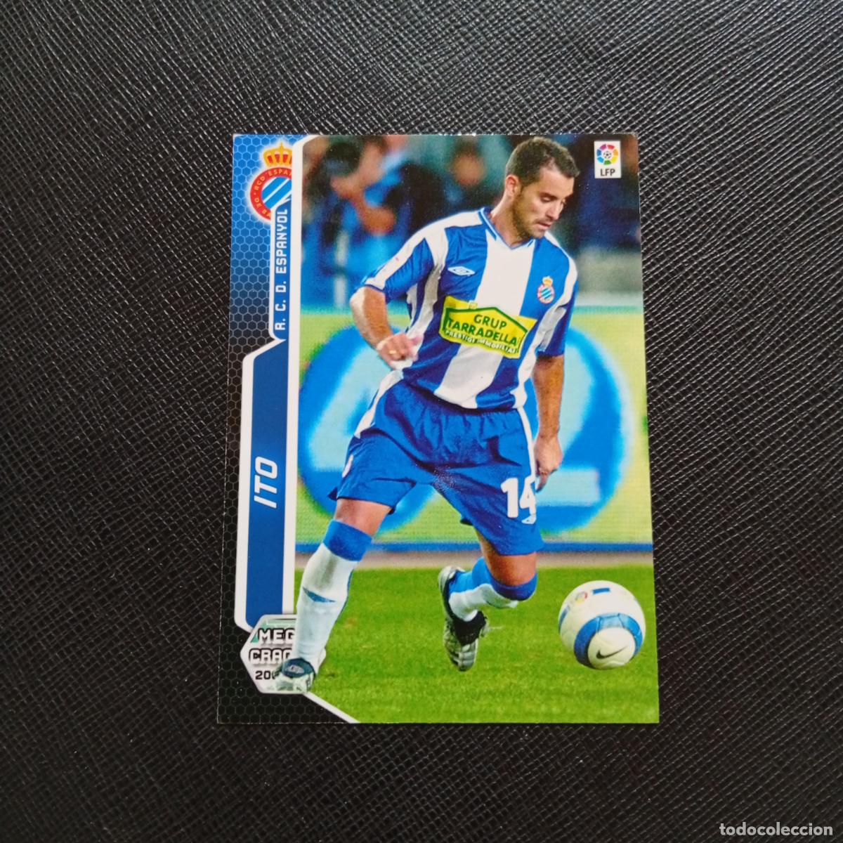 Cromos de f&uacute;tbol: 153 ITO ESPA&Ntilde;OL PANINI MEGACRACKS 05 06 CROMO FUTBOL 2005 2006 - A213 PG163