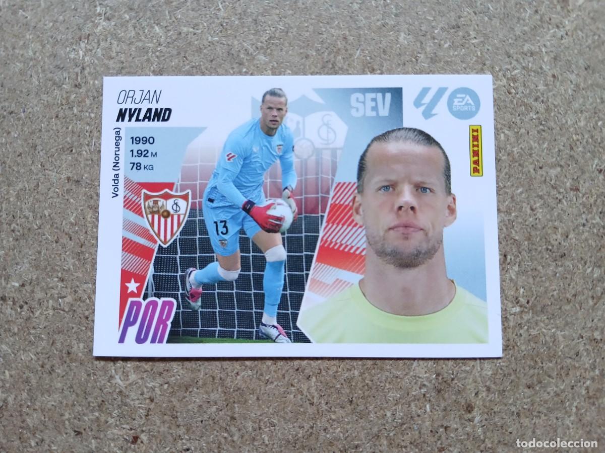 Cromos de f&uacute;tbol: ORJAN NYLAND - SEVILLA FC N&ordm; 3 LIGA ESTE 2025 2026 - 25 26