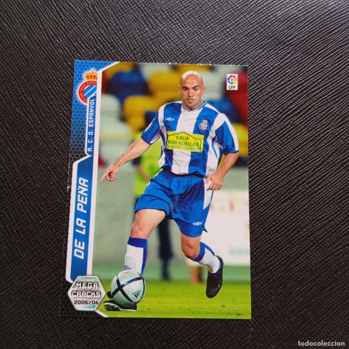 Cromos de f&uacute;tbol: 158 DE LA PE&Ntilde;A ESPA&Ntilde;OL PANINI MEGACRACKS 05 06 CROMO FUTBOL 2005 2006 - A213 PG163