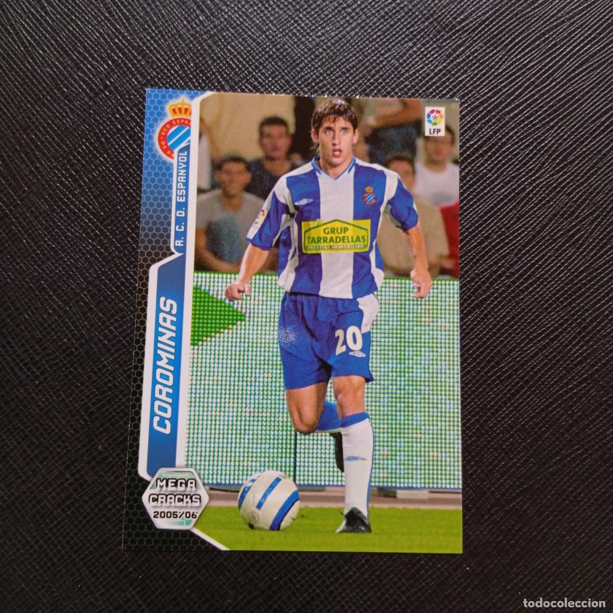 Cromos de f&uacute;tbol: 159 COROMINAS ESPA&Ntilde;OL PANINI MEGACRACKS 05 06 CROMO FUTBOL 2005 2006 - A213 PG163