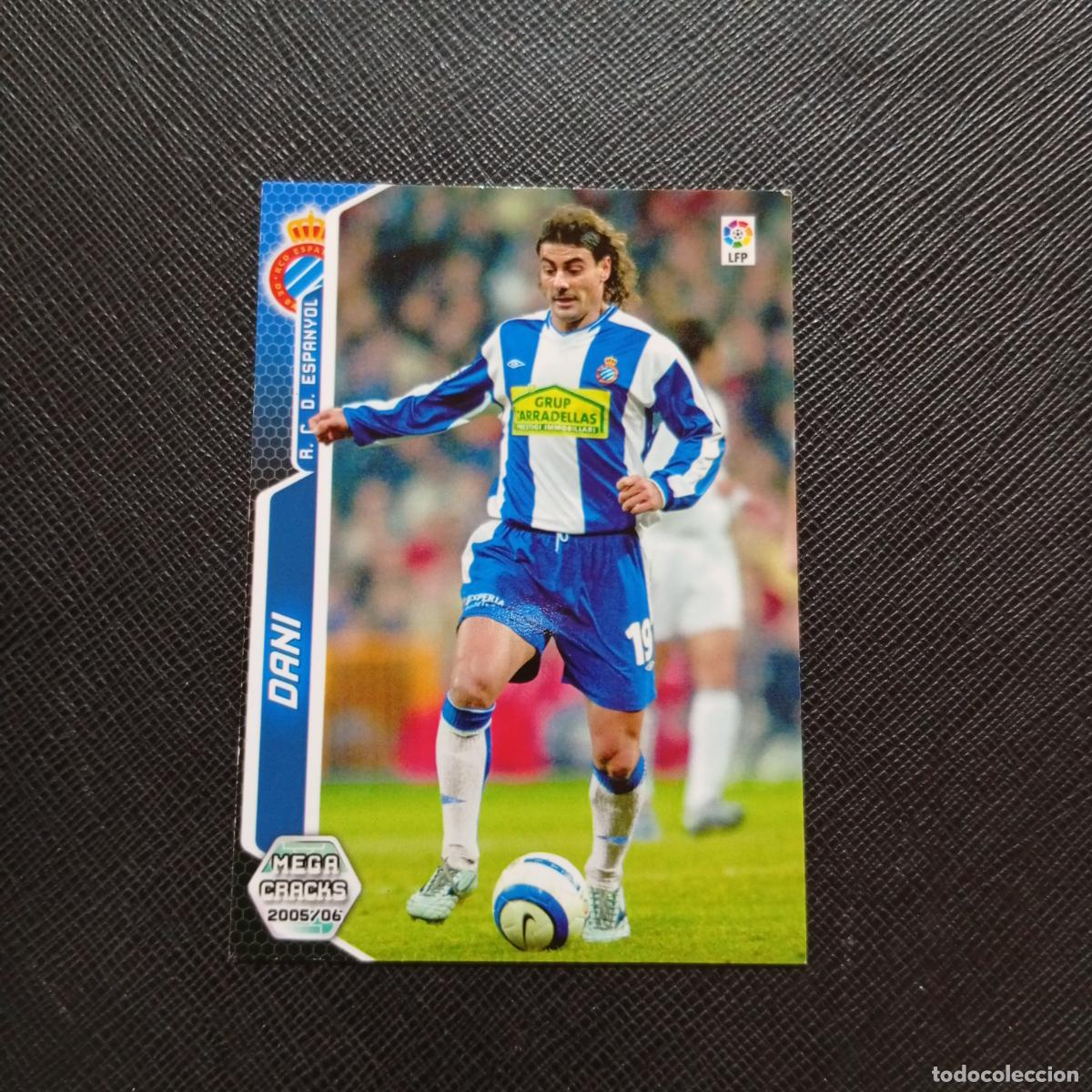 Cromos de f&uacute;tbol: 160 DANI ESPA&Ntilde;OL PANINI MEGACRACKS 05 06 CROMO FUTBOL 2005 2006 - A213 PG163