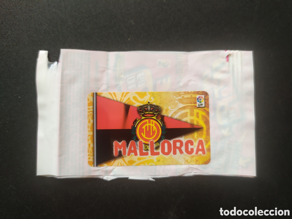 Football Stickers: Liga este 2009 2010 09 10 panini chicle chicles escudo Mallorca sin pegar
