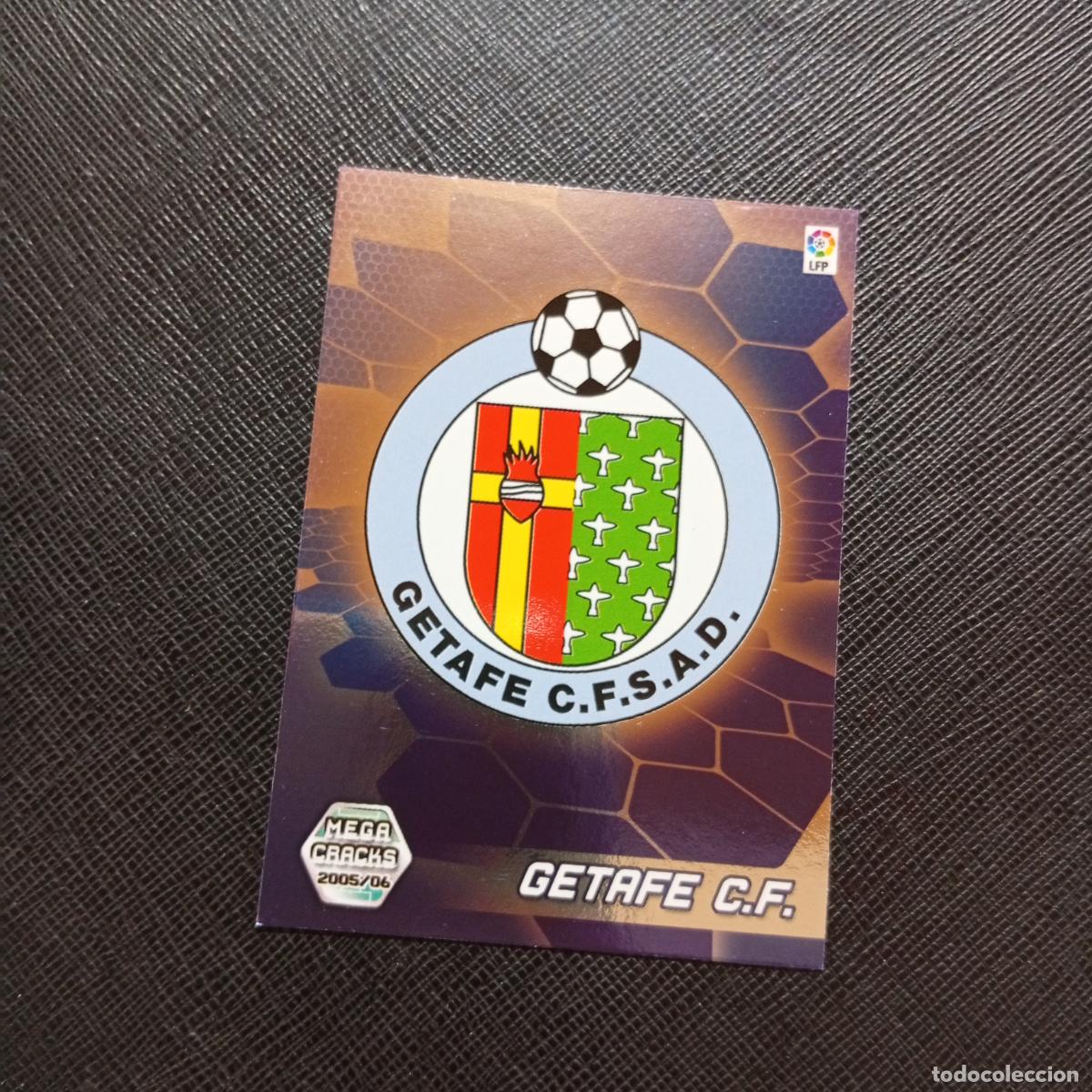Cromos de f&uacute;tbol: 163 ESCUDO GETAFE PANINI MEGACRACKS 05 06 CROMO FUTBOL 2005 2006 - A213 PG172