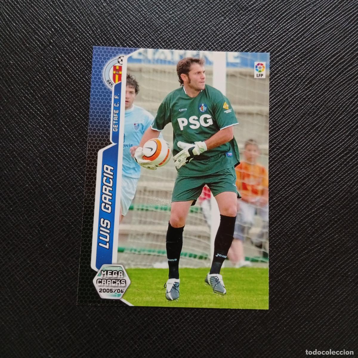 Cromos de f&uacute;tbol: 164 LUIS GARCIA GETAFE PANINI MEGACRACKS 05 06 CROMO FUTBOL 2005 2006 - A213 PG172