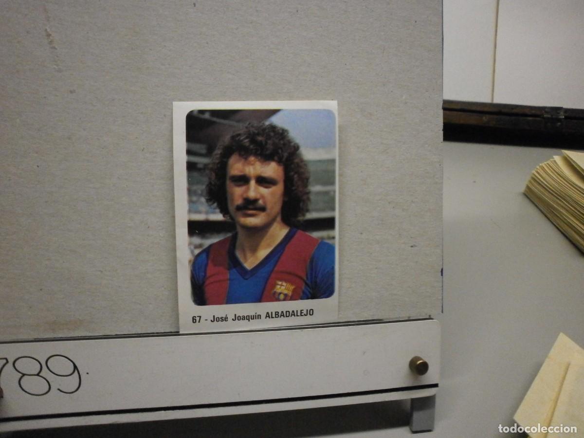 Cromos de Futebol: cromo futbol 79 80 editorial crom n&ordm; 67 f.c. barcelona albadalejo