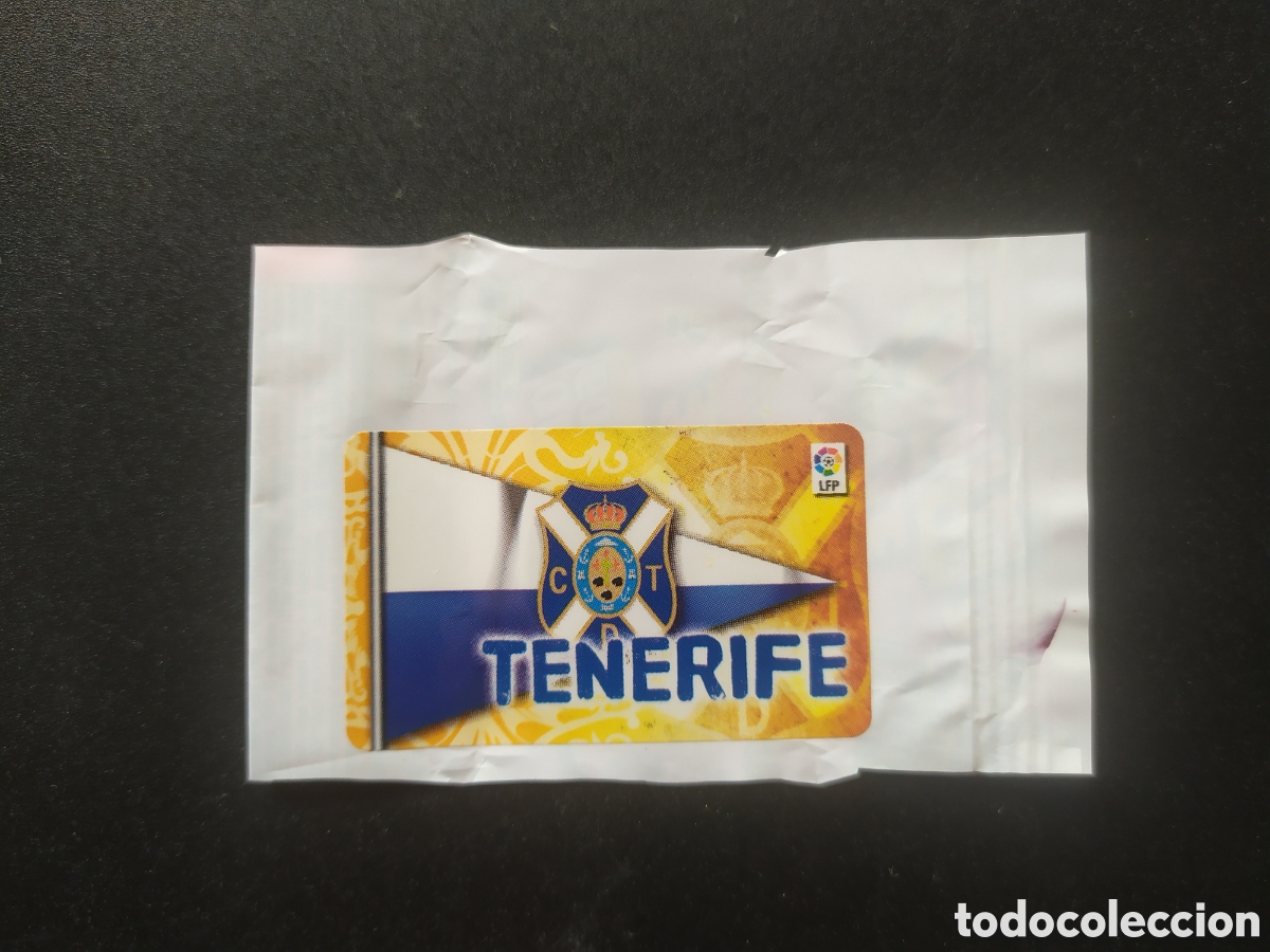 Football Stickers: Liga este 2009 2010 09 10 panini chicle chicles escudo Tenerife sin pegar