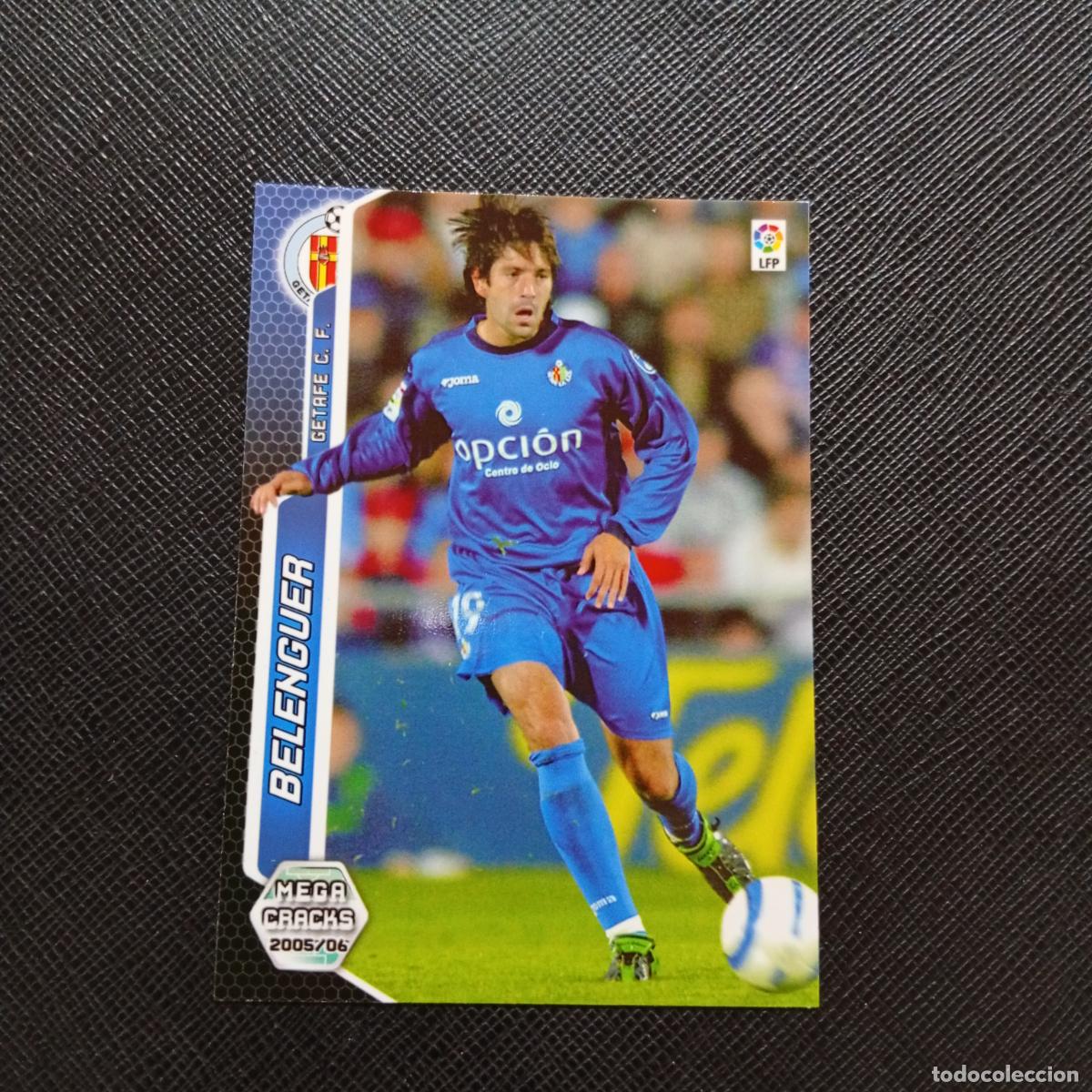 Cromos de f&uacute;tbol: 166 BELENGUER GETAFE PANINI MEGACRACKS 05 06 CROMO FUTBOL 2005 2006 - A213 PG172