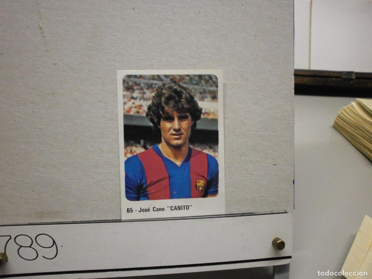 Cromos de Futebol: cromo futbol 79 80 editorial crom n&ordm; 65 f.c. barcelona canito