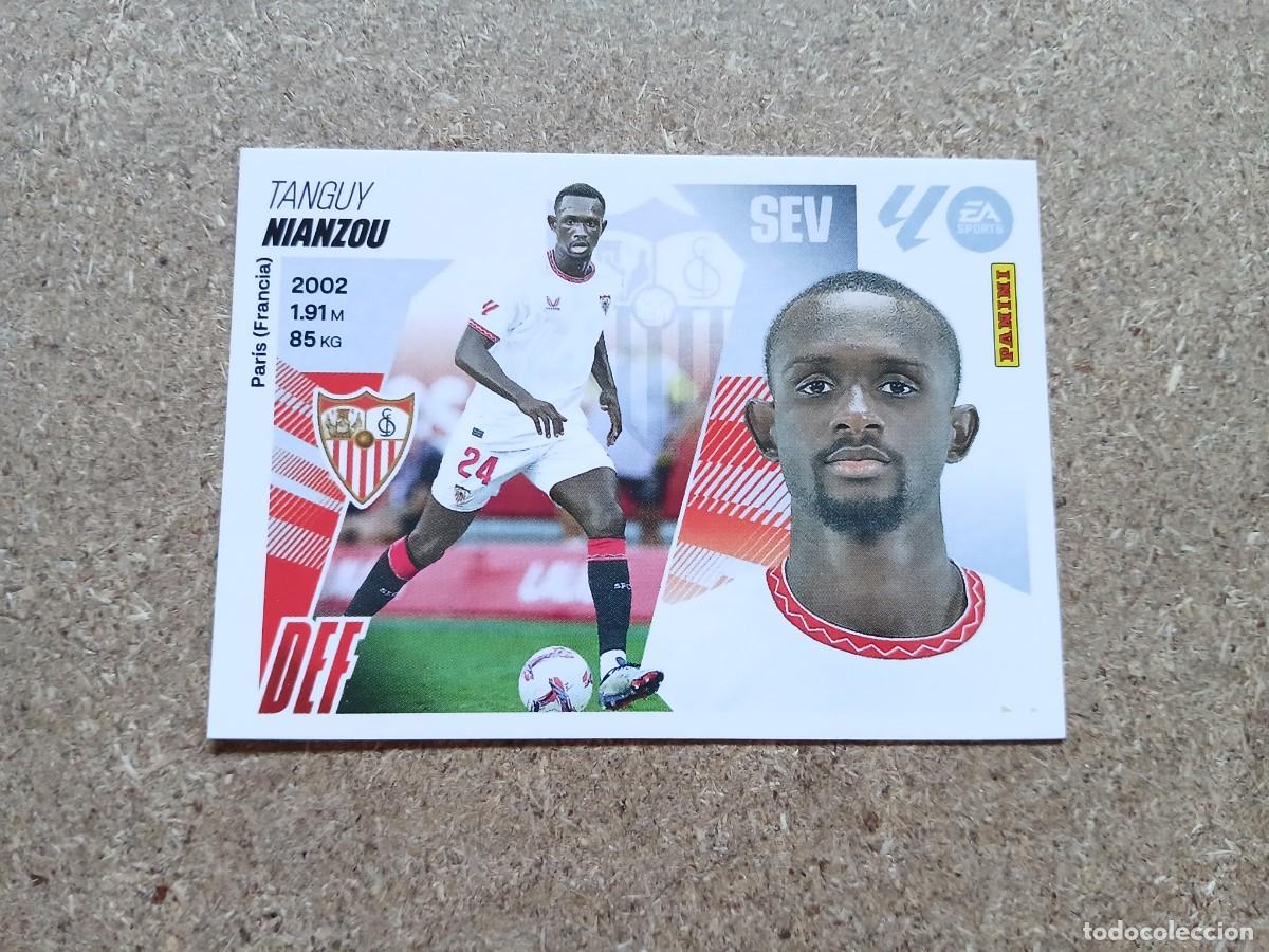 Cromos de f&uacute;tbol: TANGUY NIANZOU - SEVILLA FC N&ordm; 9 LIGA ESTE 2025 2026 - 25 26