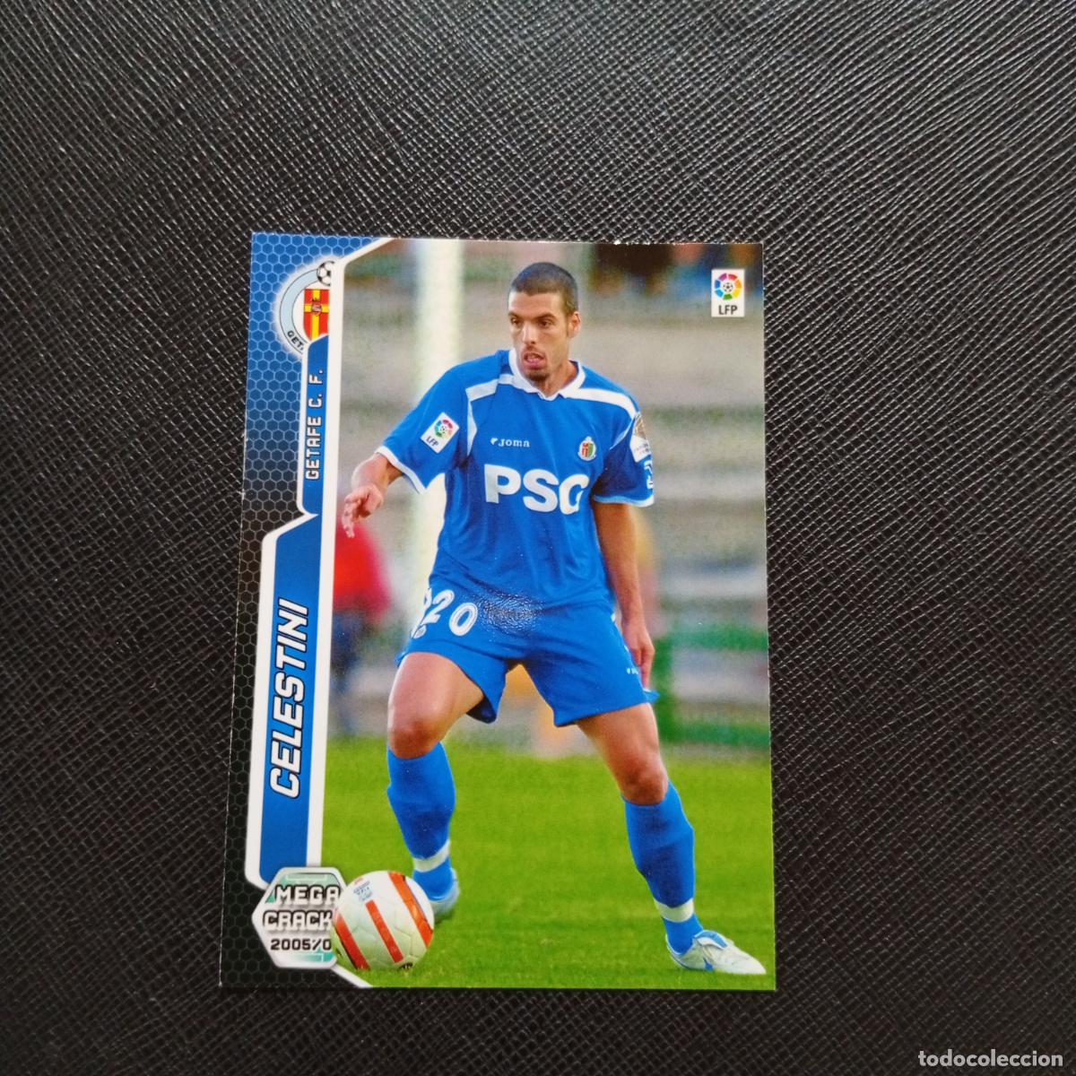 Cromos de f&uacute;tbol: 172 CELESTINI GETAFE PANINI MEGACRACKS 05 06 CROMO FUTBOL 2005 2006 - A213 PG181