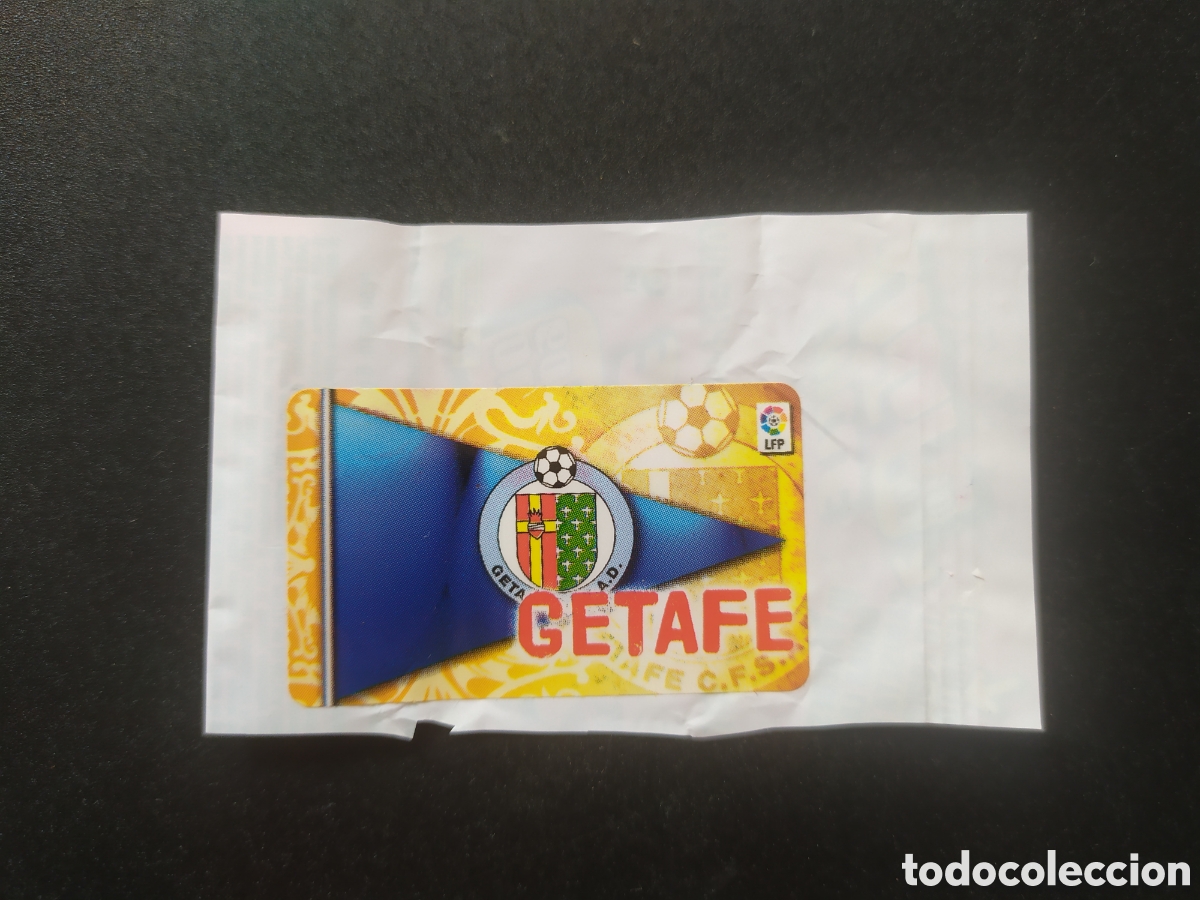 Football Stickers: Liga este 2009 2010 09 10 panini chicle chicles escudo Getafe sin pegar