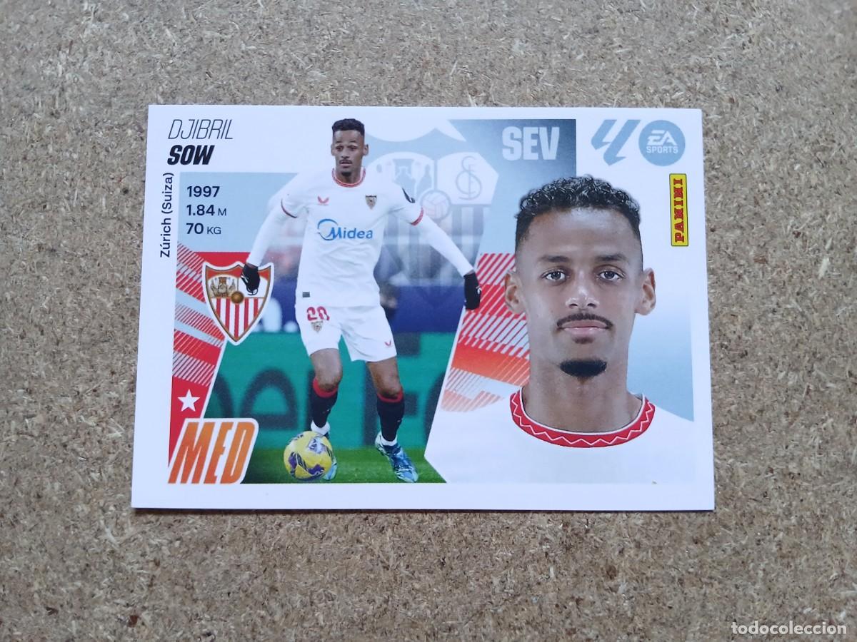Cromos de f&uacute;tbol: DJIBRIL SOW - SEVILLA FC N&ordm; 12 LIGA ESTE 2025 2026 - 25 26