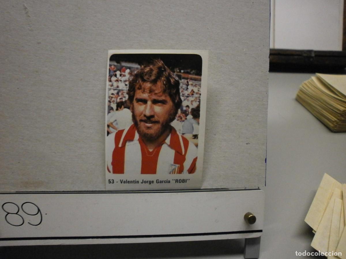 Cartes &agrave; collectionner de Football: cromo futbol 79 80 editorial crom n&ordm; 53 at de madrid robi