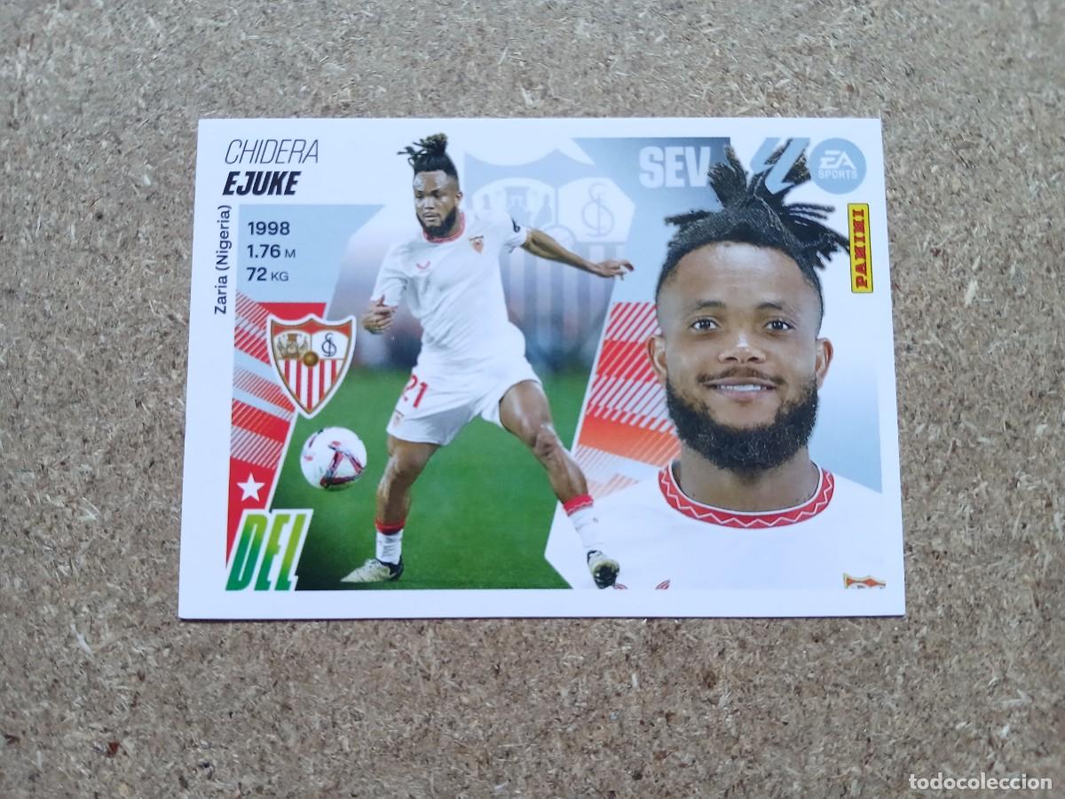 Cromos de f&uacute;tbol: CHIDERA EJUKE - SEVILLA FC N&ordm; 17 LIGA ESTE 2025 2026 - 25 26