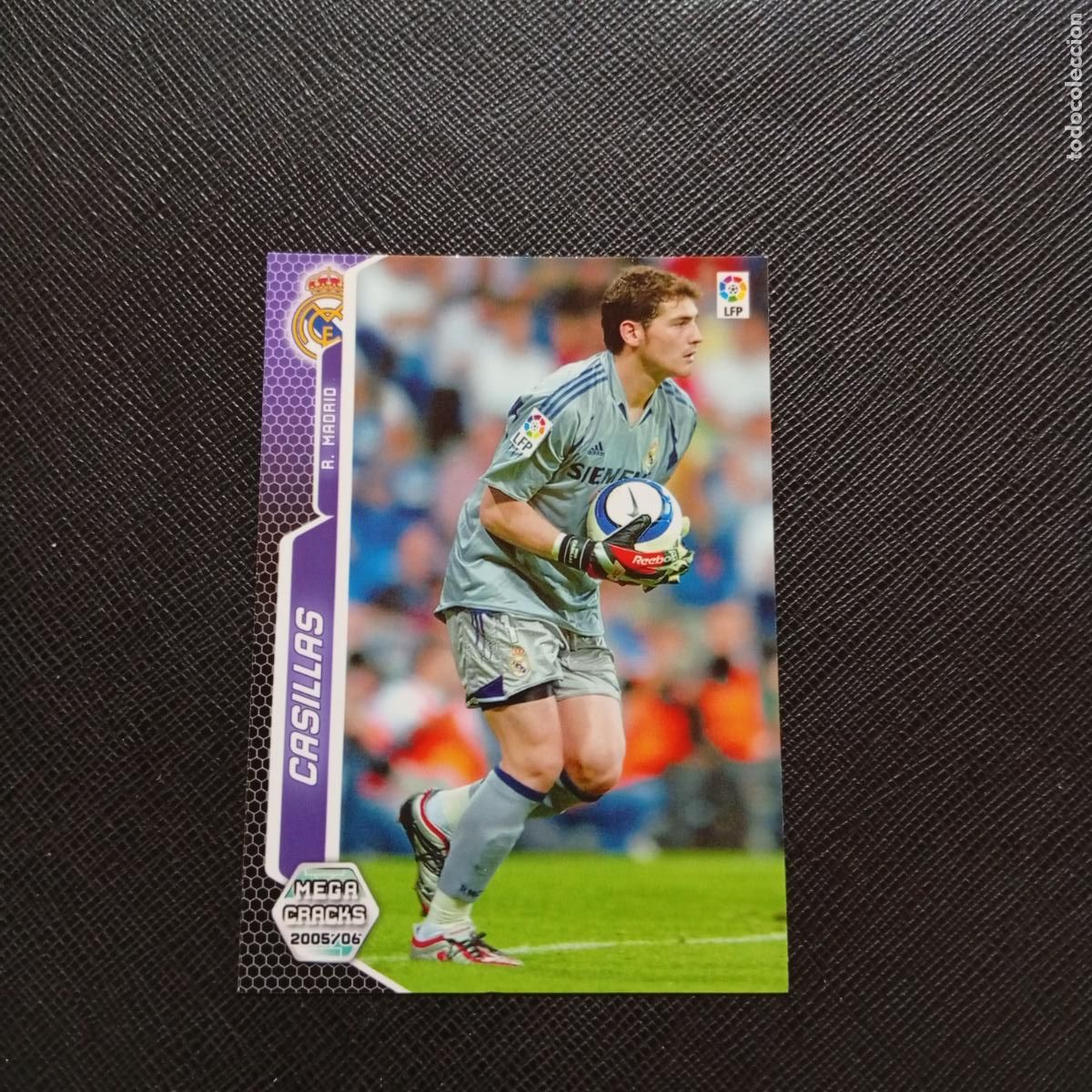 Cromos de f&uacute;tbol: 182 IKER CASILLAS REAL MADRID PANINI MEGACRACKS 05 06 CROMO FUTBOL 2005 2006 - A213 PG190