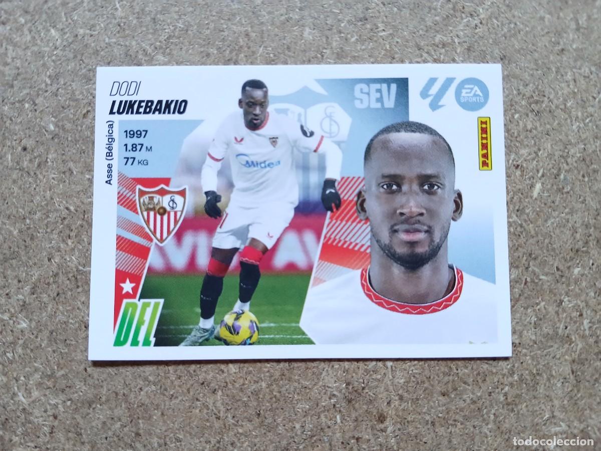 Cromos de f&uacute;tbol: DODI LUKEBAKIO - SEVILLA FC N&ordm; 18 LIGA ESTE 2025 2026 - 25 26