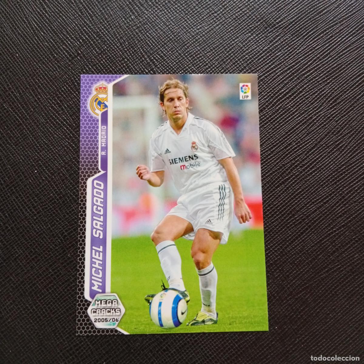 Cromos de f&uacute;tbol: 183 MICHEL SALGADO REAL MADRID PANINI MEGACRACKS 05 06 CROMO FUTBOL 2005 2006 - A213 PG190