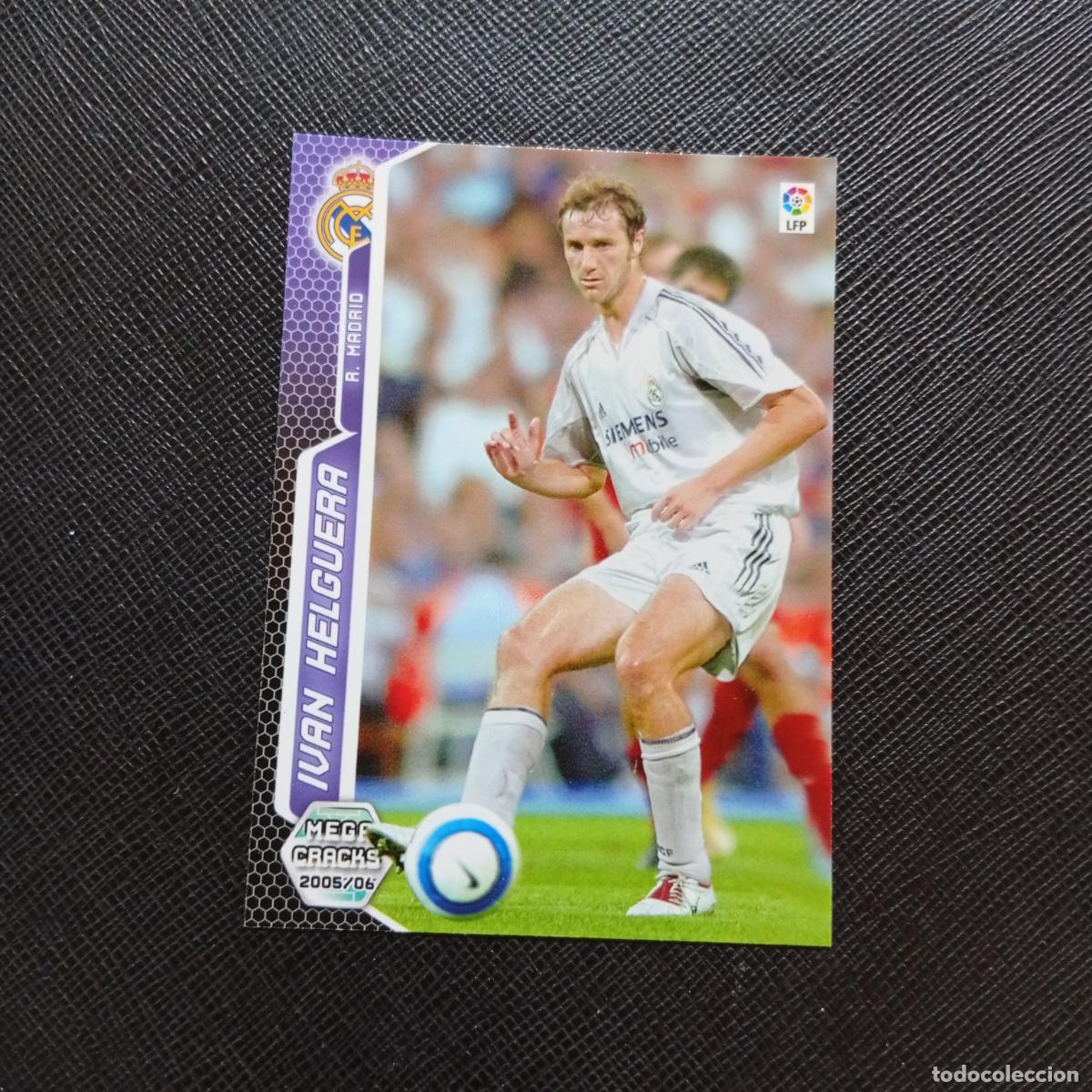 Cromos de f&uacute;tbol: 184 IVAN HELGUERA REAL MADRID PANINI MEGACRACKS 05 06 CROMO FUTBOL 2005 2006 - A213 PG190