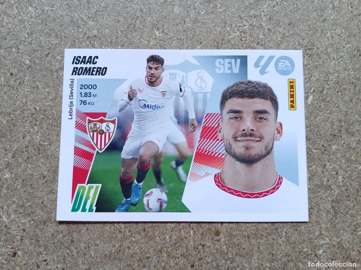 Cromos de f&uacute;tbol: ISAAC ROMERO - SEVILLA FC N&ordm; 19 LIGA ESTE 2025 2026 - 25 26