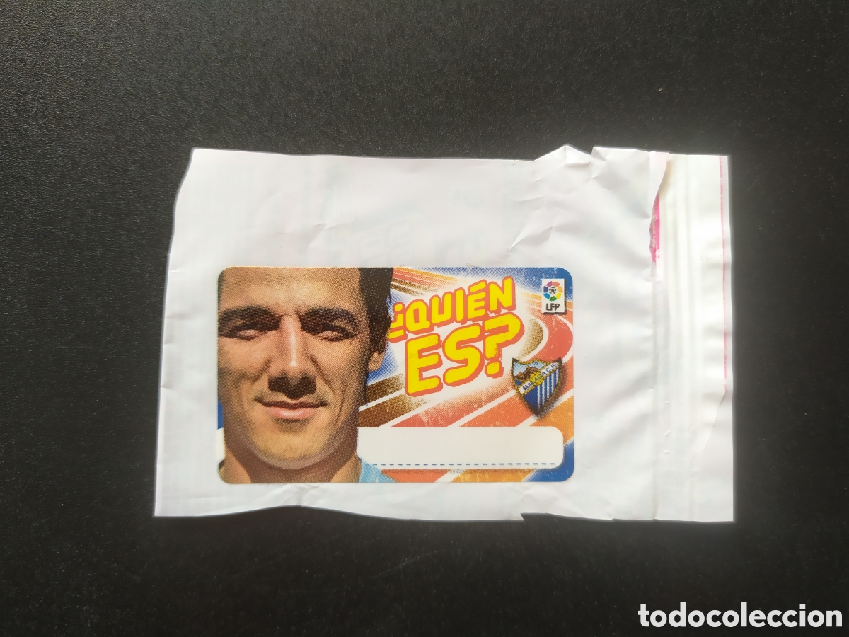 Cromos de f&uacute;tbol: Liga este 2009 2010 09 10 panini chicle chicles quien es Weligton M&aacute;laga sin pegar