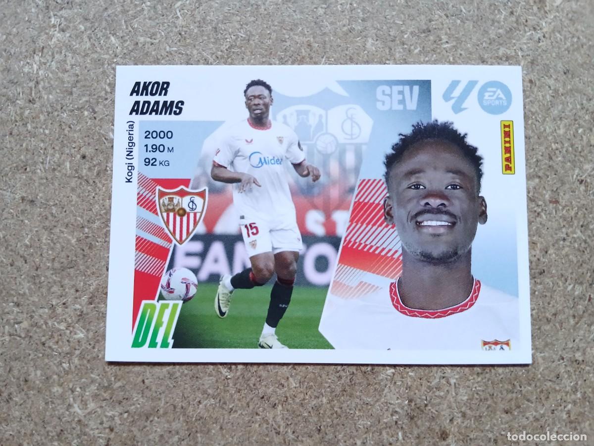 Cromos de f&uacute;tbol: AKOR ADAMS - SEVILLA FC N&ordm; 20 A LIGA ESTE 2025 2026 - 25 26
