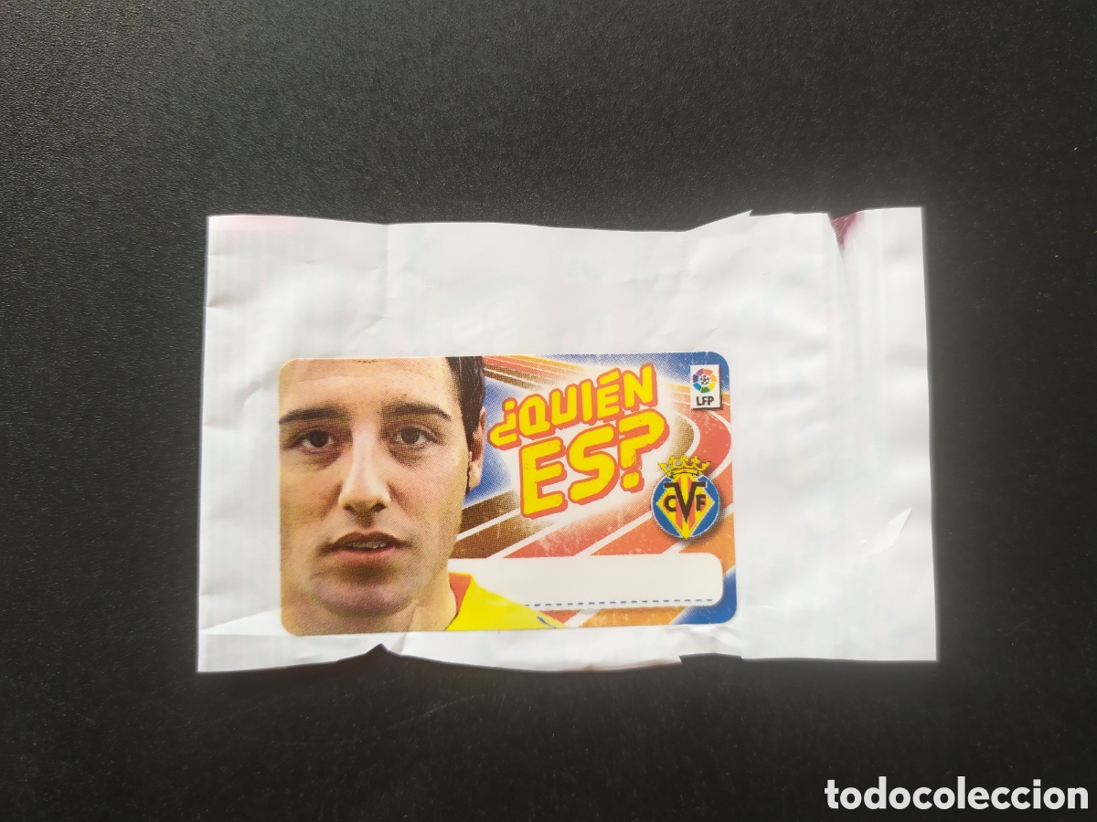 Cromos de f&uacute;tbol: Liga este 2009 2010 09 10 panini chicle chicles quien es Cazorla Villarreal sin pegar