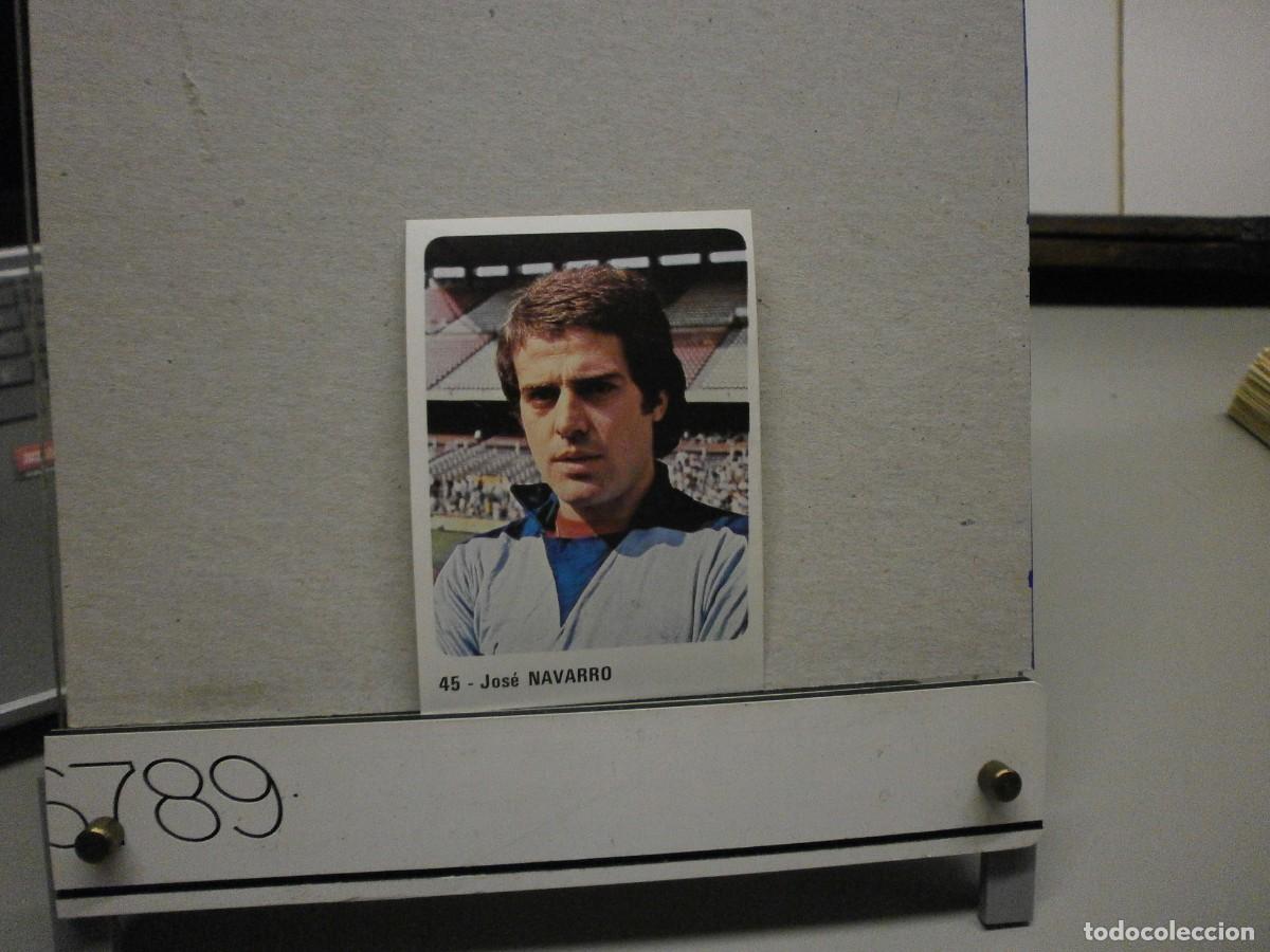 Cromos de f&uacute;tbol: cromo futbol 79 80 editorial crom n&ordm; 45 at de madrid navarro