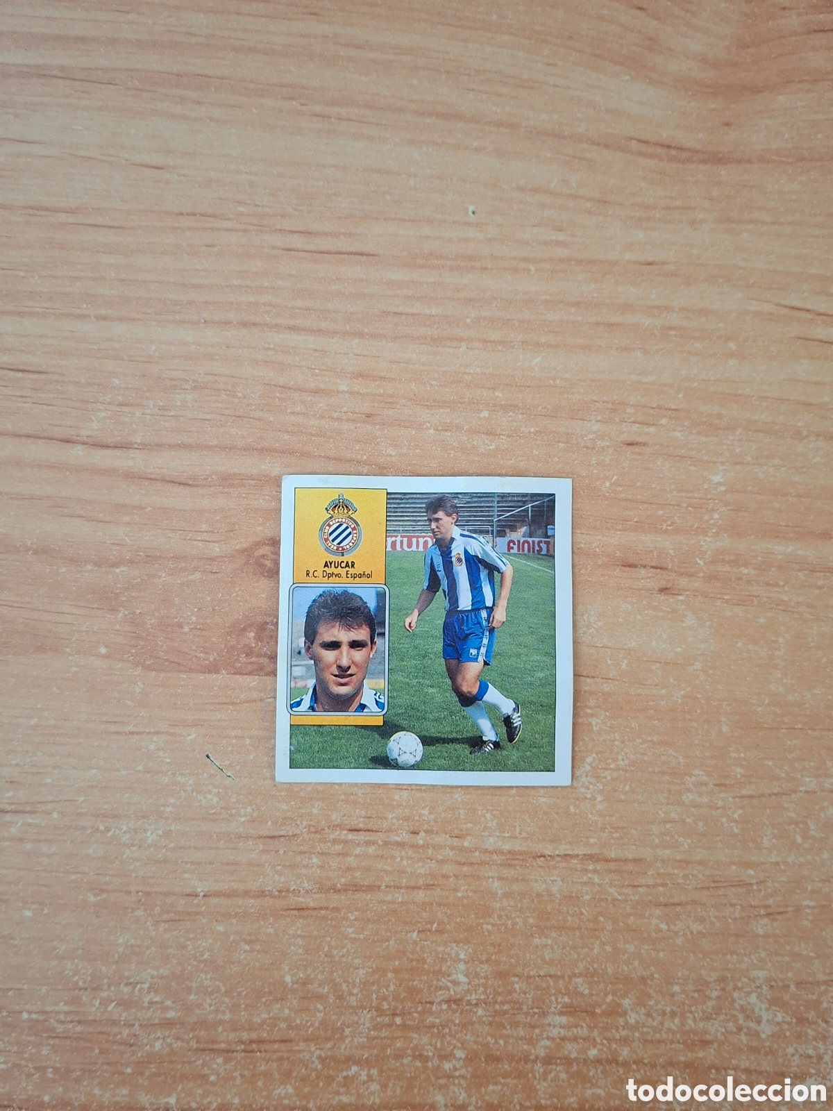 Figurine di Calcio: Este 92 93 ayucar espa&ntilde;ol fichaje despegado ver fotos