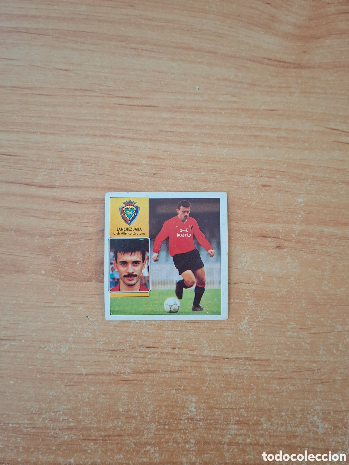 Figurine di Calcio: Este 92 93 sanchez jara osasuna fichaje 6 despegado ver fotos