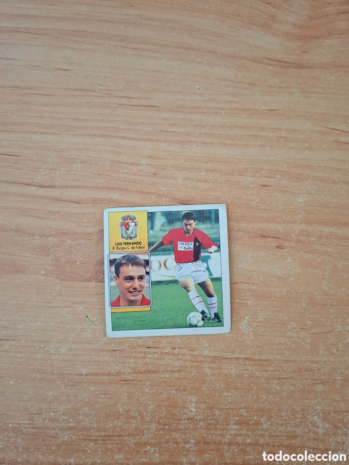 Figurine di Calcio: Este 92 93 luis Fernando burgos 11 fichaje despegado ver fotos