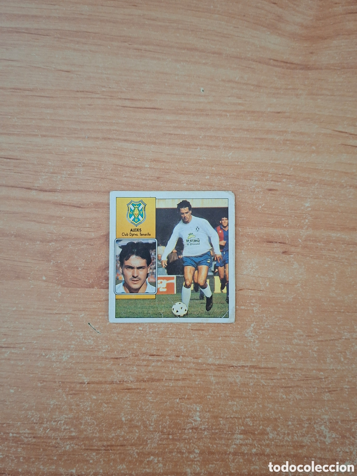 Football Stickers: Este 84 85 alexis tenerife 25 fichaje despegado ver fotos