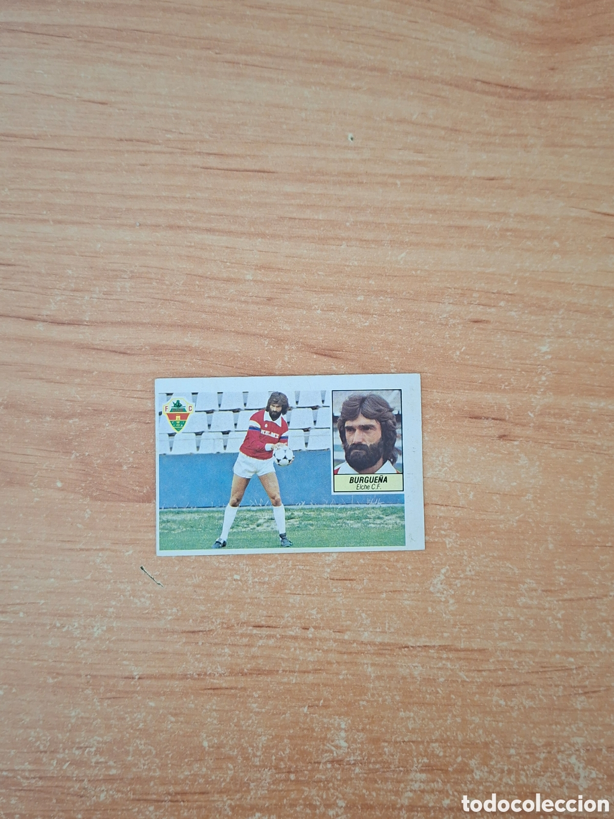 Football Stickers: Este 84 85 burgue&ntilde;a elche doble fichaje 14 despegado ver fotos