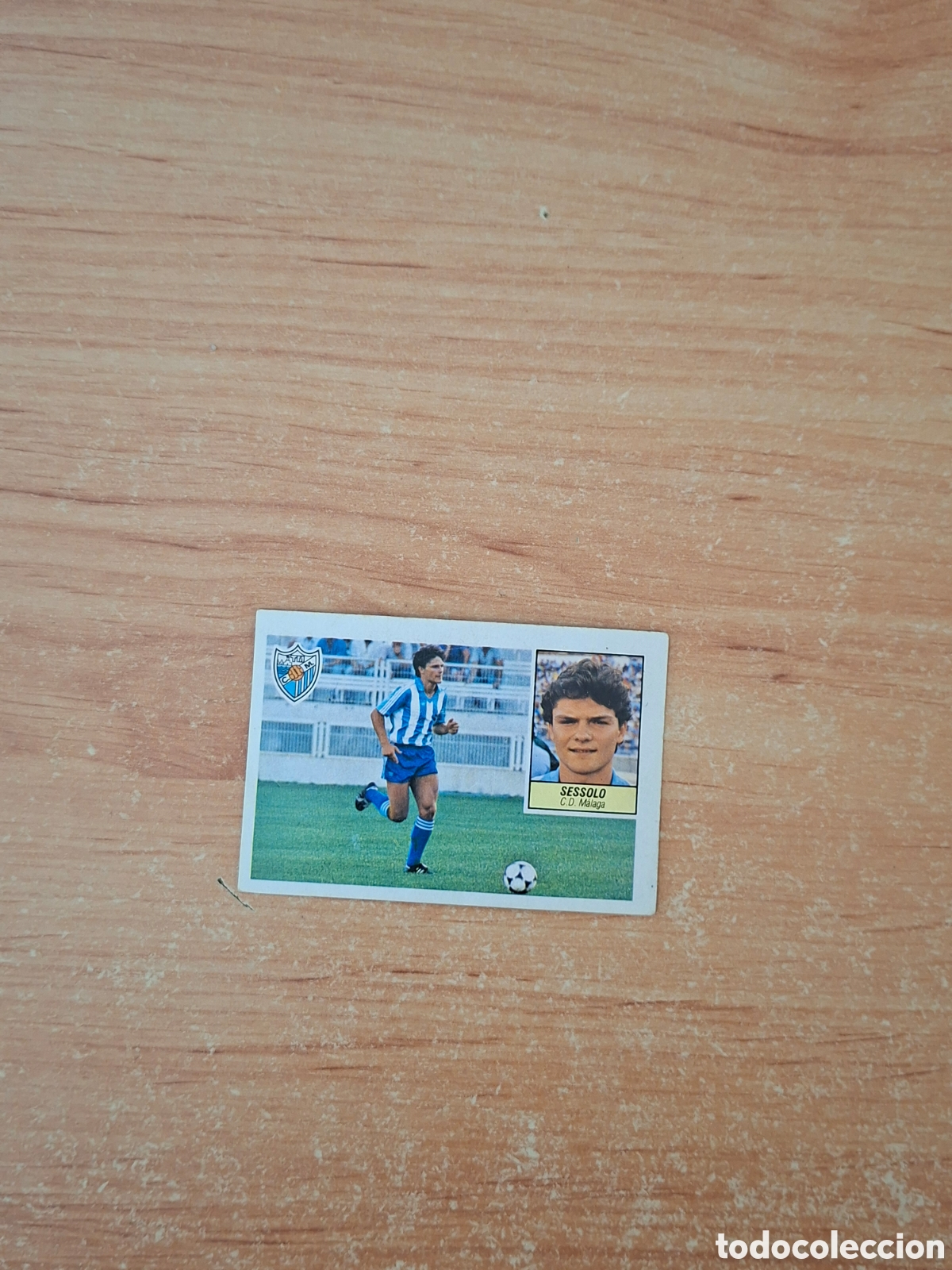 Football Stickers: Este 84 85 sessolo malaga fichaje despegado ver fotos