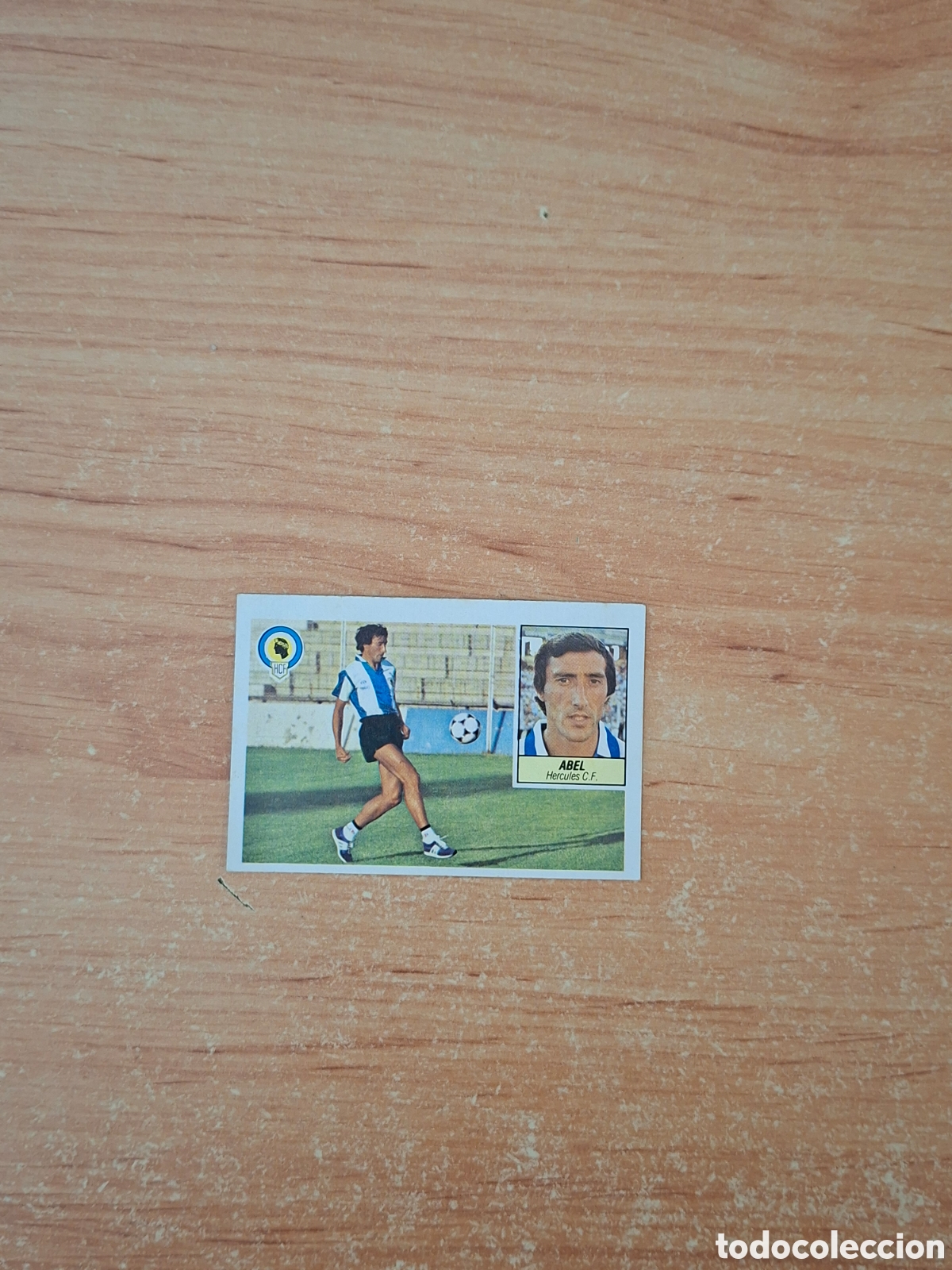 Figurine di Calcio: Este 84 85 abel h&eacute;rcules doble fichaje 20 despegado ver fotos