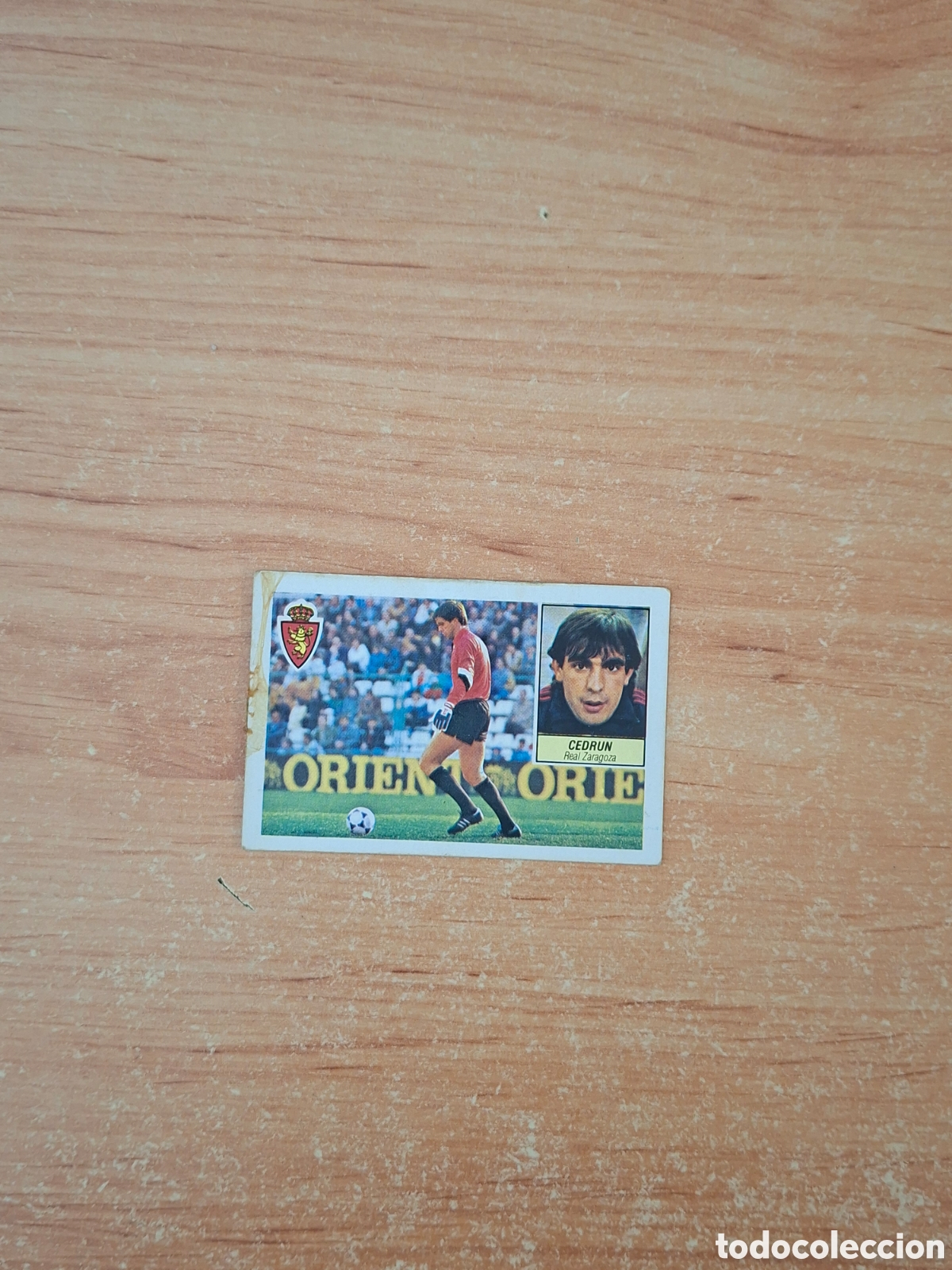 Figurine di Calcio: Este 84 85 cedrun Zaragoza fichaje despegado ver fotos