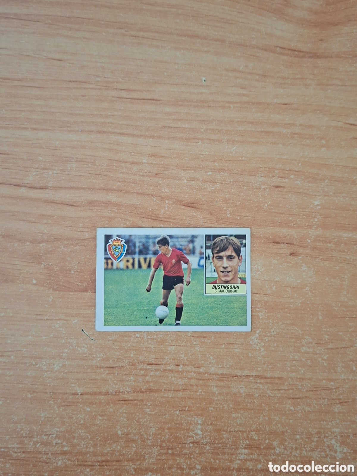 Figurine di Calcio: Este 84 85 bustingorri osasuna fichaje despegado ver fotos