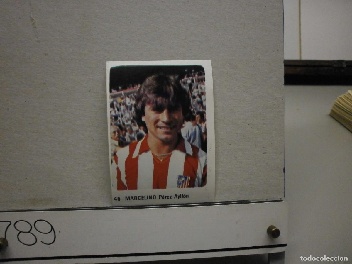 Cromos de f&uacute;tbol: cromo futbol 79 80 editorial crom n&ordm; 46 at de madrid marcelino