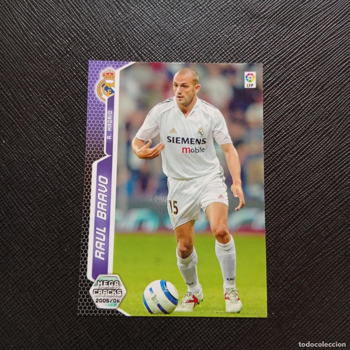 Cartes &agrave; collectionner de Football: 188 RAUL BRAVO REAL MADRID PANINI MEGACRACKS 05 06 CROMO FUTBOL 2005 2006 - A213 PG199