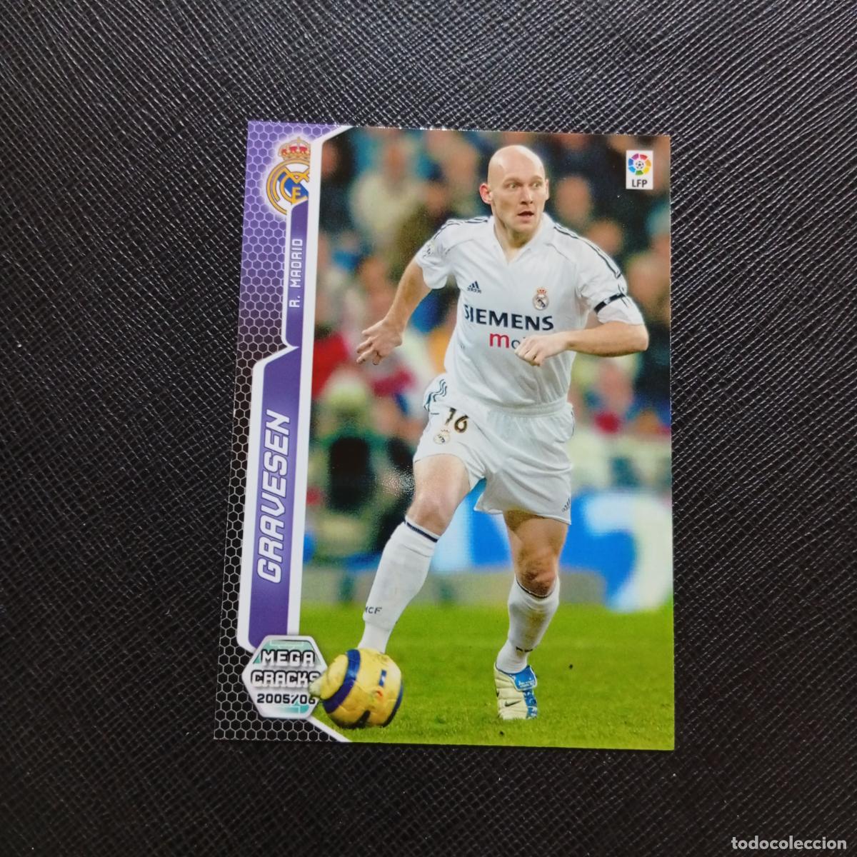 Cartes &agrave; collectionner de Football: 189 GRAVESEN REAL MADRID PANINI MEGACRACKS 05 06 CROMO FUTBOL 2005 2006 - A213 PG199