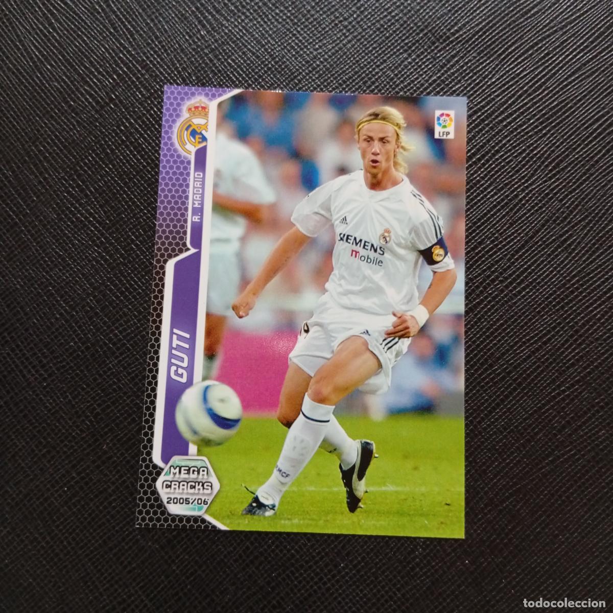 Cartes &agrave; collectionner de Football: 191 GUTI REAL MADRID PANINI MEGACRACKS 05 06 CROMO FUTBOL 2005 2006 - A213 PG199