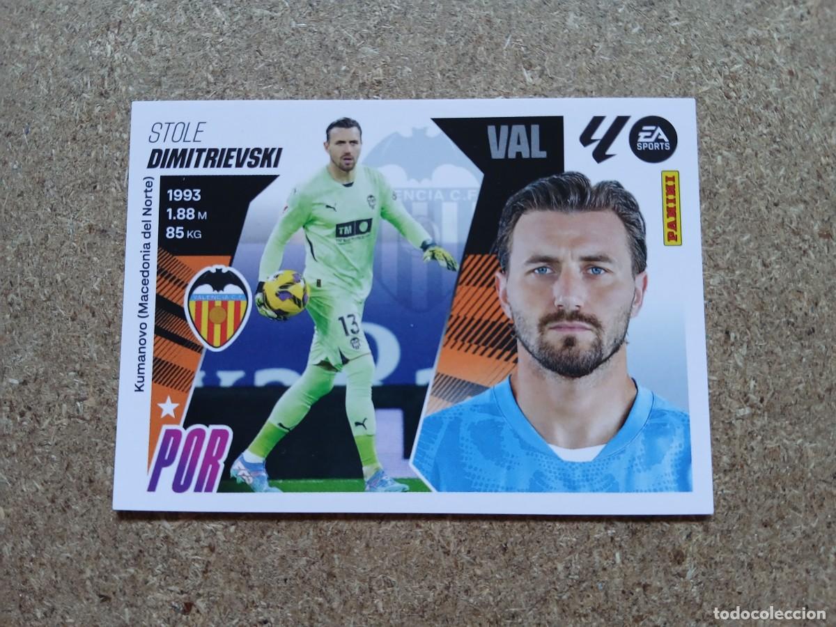 Cartes &agrave; collectionner de Football: STOLE DIMITRIEVSKI - VALENCIA CF N&ordm; 3 LIGA ESTE 2025 2026 - 25 26