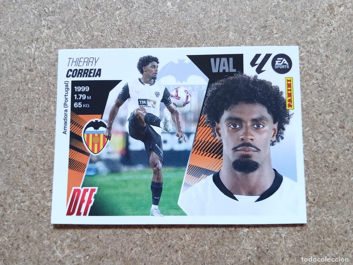 Cromos de f&uacute;tbol: THIERRY CORREIA - VALENCIA CF N&ordm; 5 A LIGA ESTE 2025 2026 - 25 26
