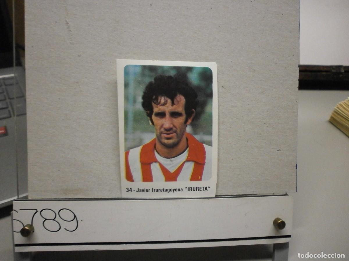 Cromos de f&uacute;tbol: cromo futbol 79 80 editorial crom n&ordm; 34 ath de bilbao irureta