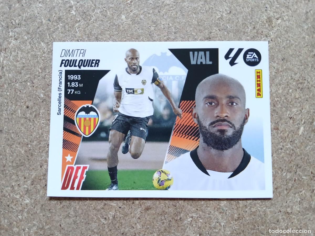Cromos de f&uacute;tbol: DIMITRI FOULQUIER - VALENCIA CF N&ordm; 5 B LIGA ESTE 2025 2026 - 25 26