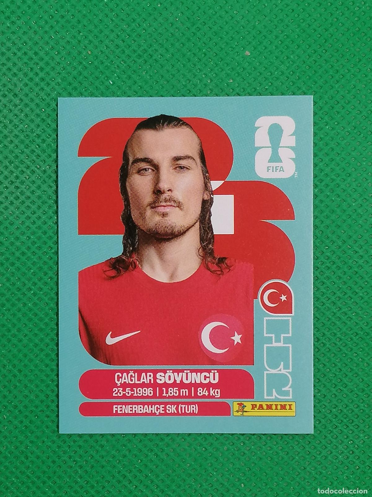 Cromos de f&uacute;tbol: TUR 6 TUR6 CAGLAR SOYUNCU TURQUIA ⚽ PANINI FIFA MUNDIAL WORLD CUP 26 2026 STICKER ⚽