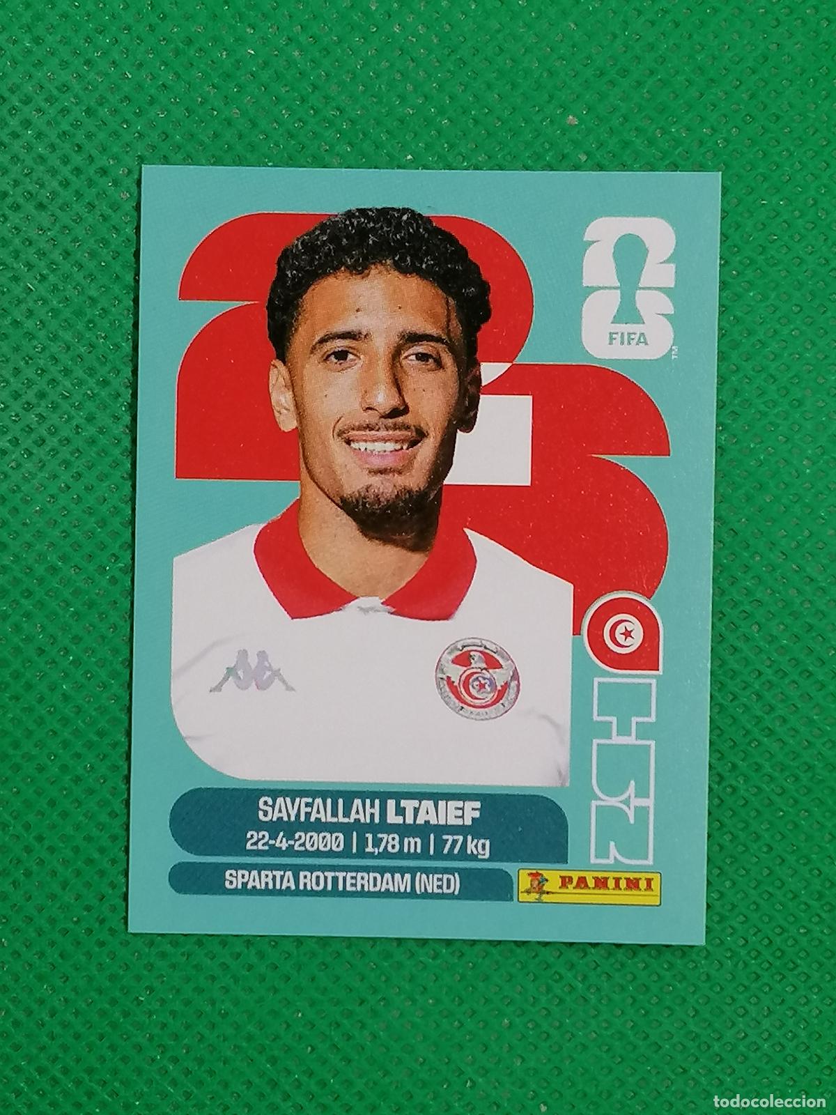 Cromos de f&uacute;tbol: TUN 19 TUN19 SAYFALLAH LTAIEF TUNEZ ⚽ PANINI FIFA MUNDIAL WORLD CUP 26 2026 STICKER ⚽