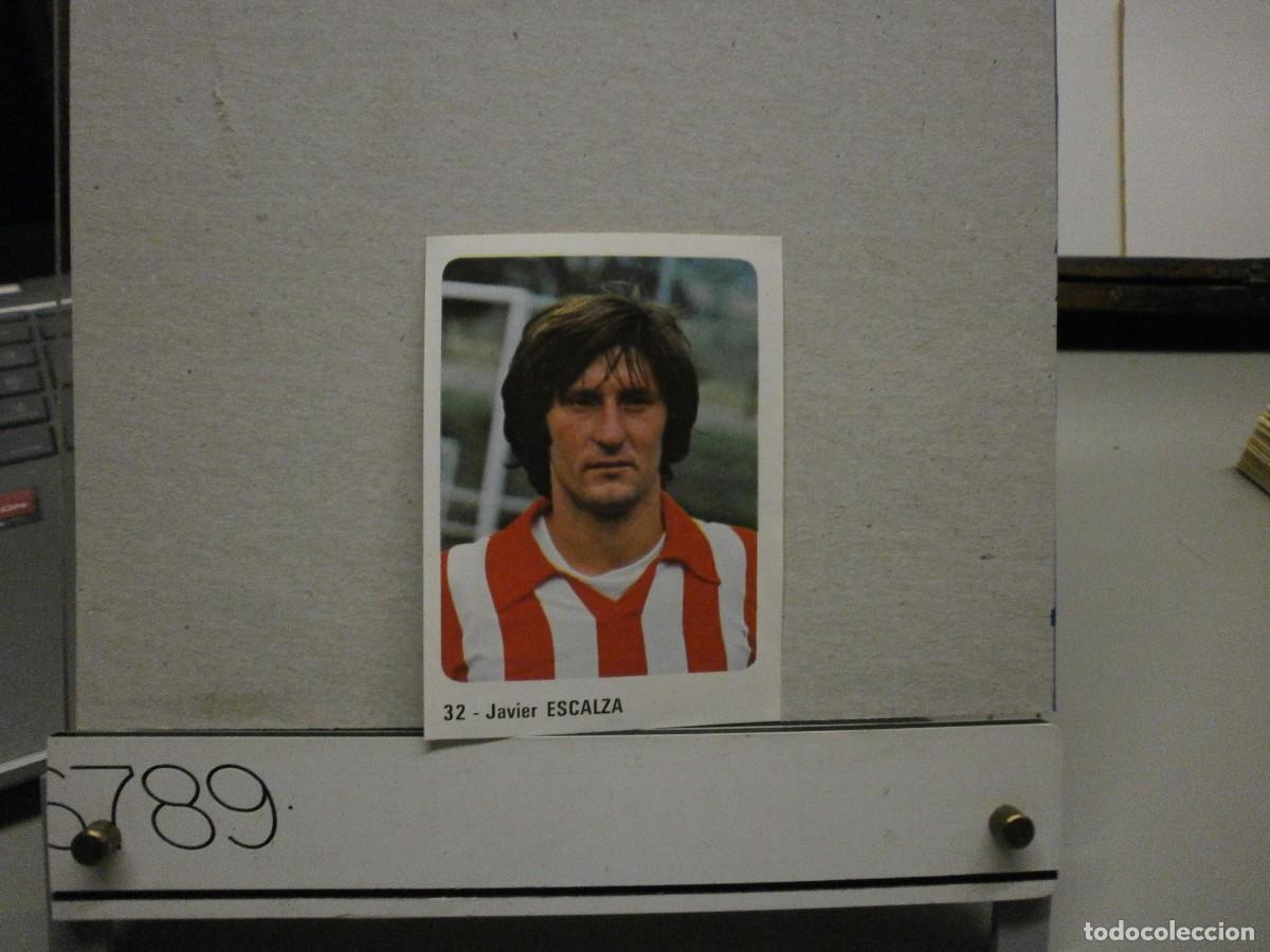 Figurine di Calcio: cromo futbol 79 80 editorial crom n&ordm; 32 ath de bilbao escalza